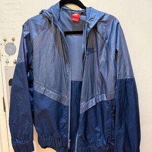 Nike Men's Blue Windbreaker Jacket